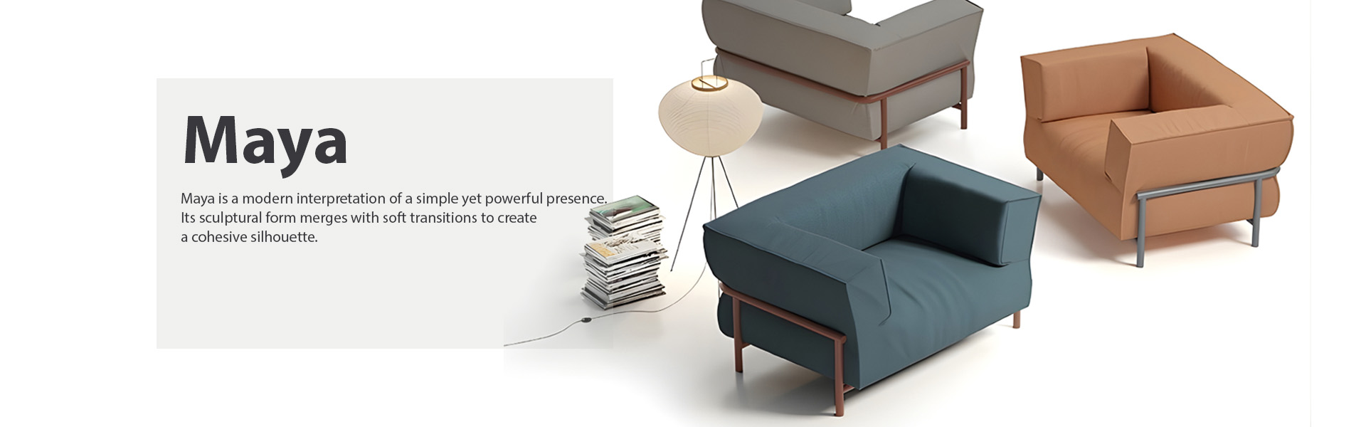 Maya Sofa from Prooffice