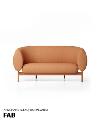 Fab Armchair Sofa by Prooffice