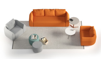 Ark Sofa for Waiting Area from Prooffice Egypt